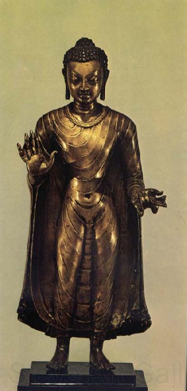 unknow artist Standing Buddha